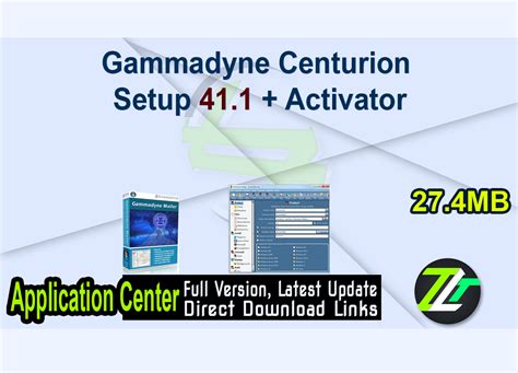 Gammadyne Centurion Setup Free Download